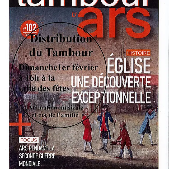Affiche de la distribution du Tambour d'Ars