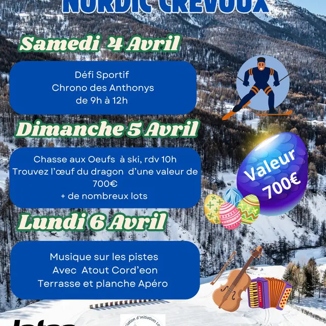 Week-end Pâques Nordic_Crévoux