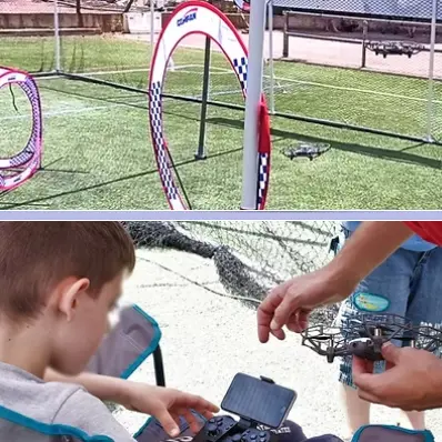 Le Noël Gourmand: le circuit de drones_Cavalaire-sur-Mer