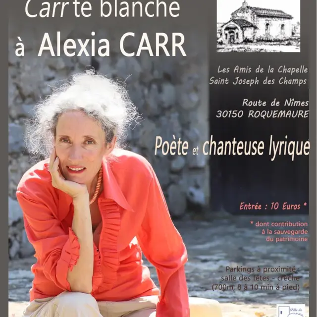 affiche concert Alexia Carr