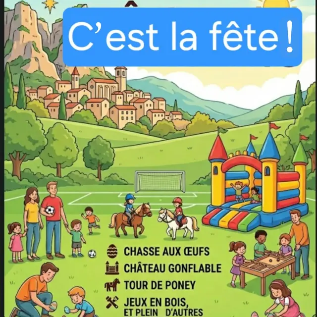 C'est la fête & brocante avec le Comité des Fêtes !_Moustiers-Sainte-Marie