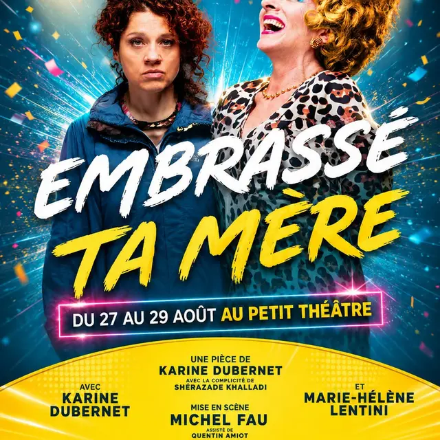 Spectacle Embrasse ta mère avec Sandrine DUBERNET_Papeete