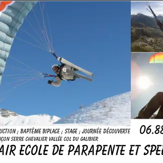 emotion air école de parapente et de speed riding hautes alpes