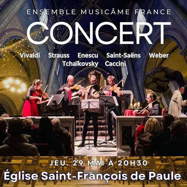 Concert de musique classique - Ensemble Musicâme France_Nice