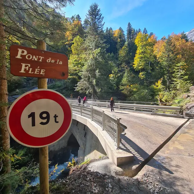 sentier VTT : boucle du Pont de la Flée_Sallanches