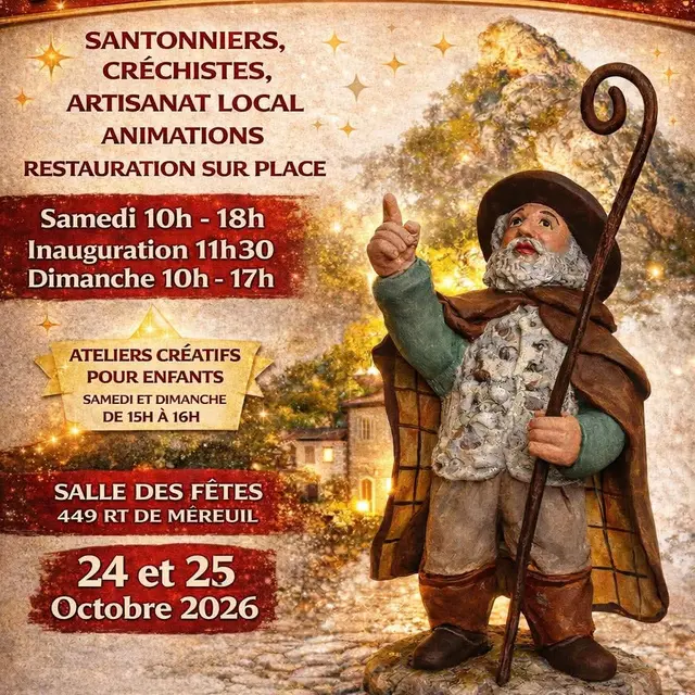 10ème fête des santons, artisanat et gourmandises_Serres