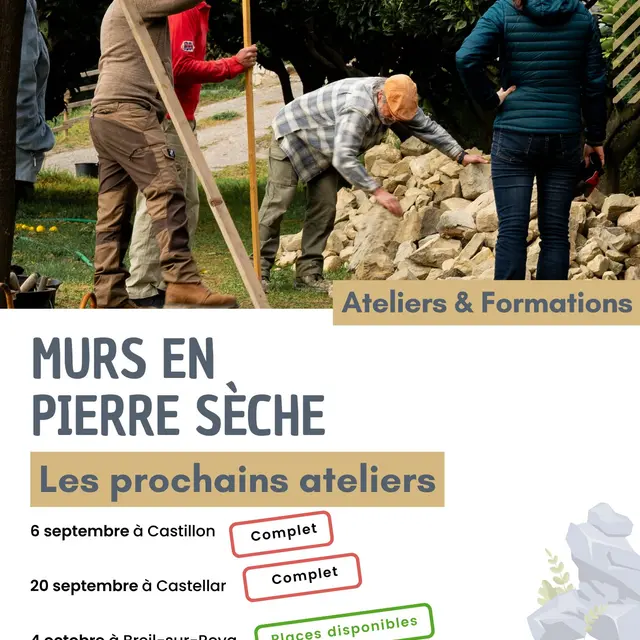 Atelier murs en pierres sèches_Breil-sur-Roya