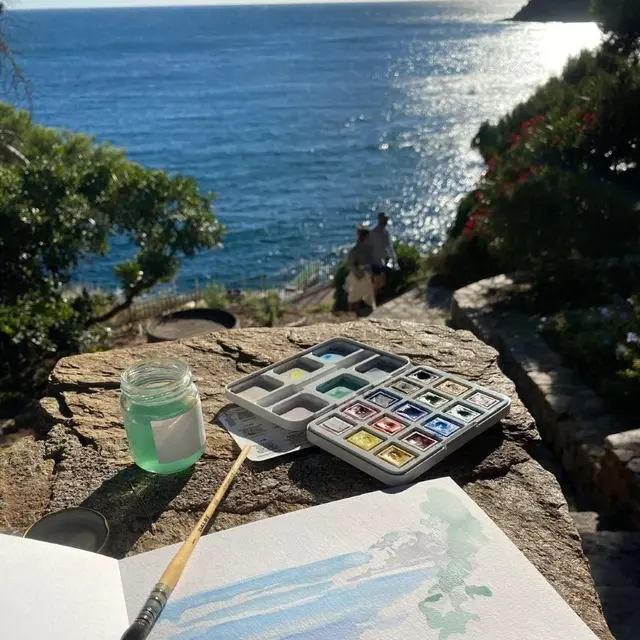 Atelier - Peinture sur la Presqu'île de Giens_Hyères