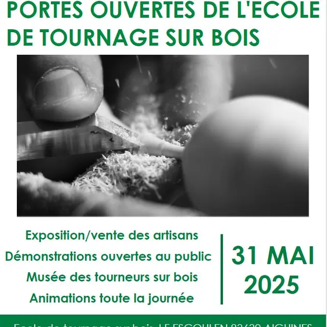 Marché des tourneurs sur bois