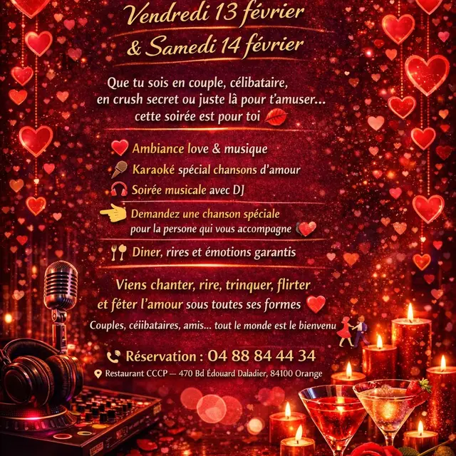 La Saint Valentin au CCCP_Orange
