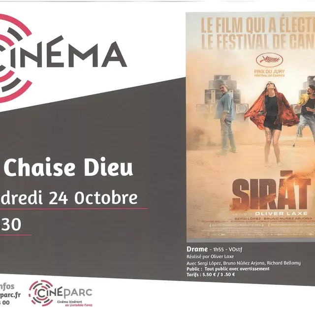 EVE-Séance de cinéma Sirat (VOstf)_La Chaise-Dieu-Affiche
