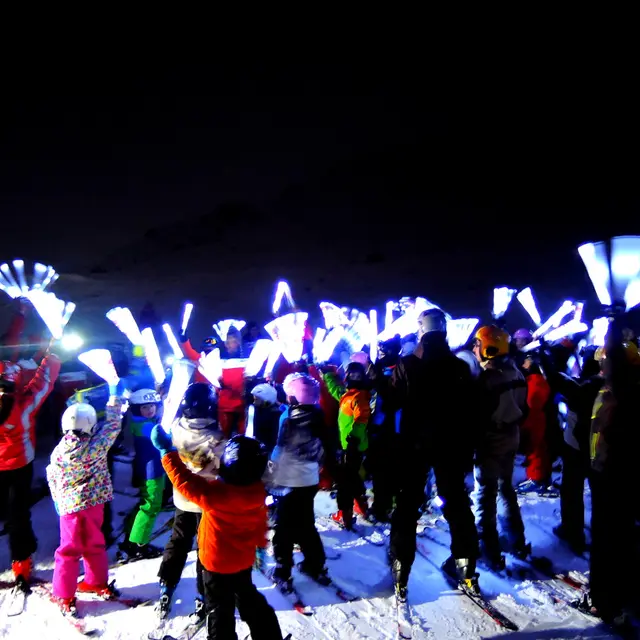 Descente aux Flambeaux - Station Village du Chazelet