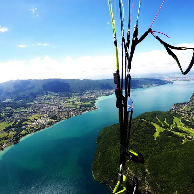 Vol prestige avec A l'air libre parapente_Doussard