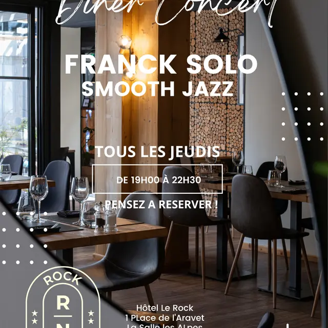 Diner Concert au Rock Noir_La Salle-les-Alpes