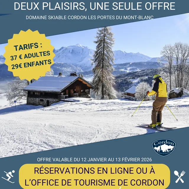 L'offre Ski-Resto de Cordon_Cordon