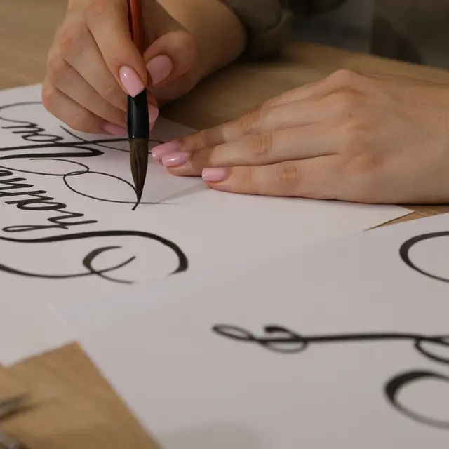 Initiation à la calligraphie_Contamine-sur-Arve
