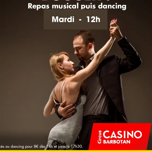 Repas Dansant - Bal du Mardi au Casino Circus de Barbotan-les-Thermes_Cazaubon