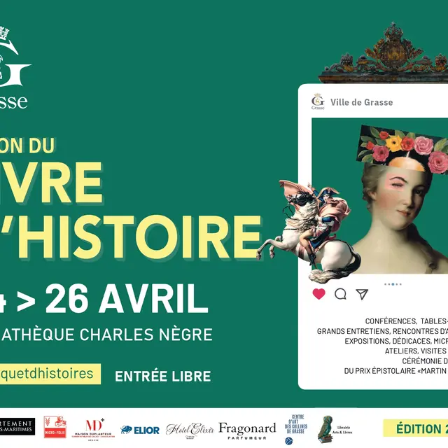Salon du Livre d’Histoire - 3e édition_Grasse