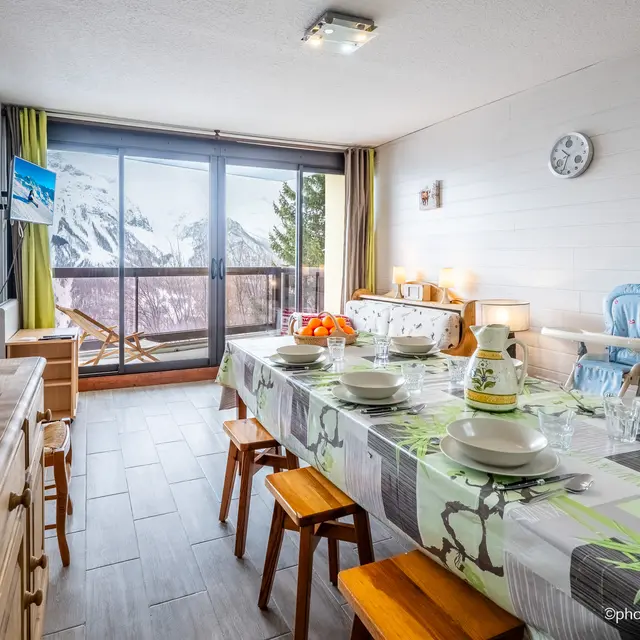 Appartement 2 pièces 6 personnes Queyrelet 2 entrée 4_Orcières