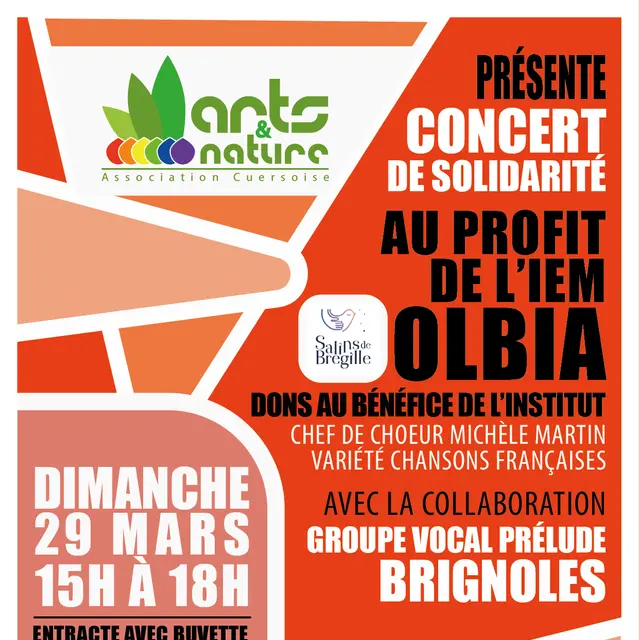 Concert de solidarité à Cuers