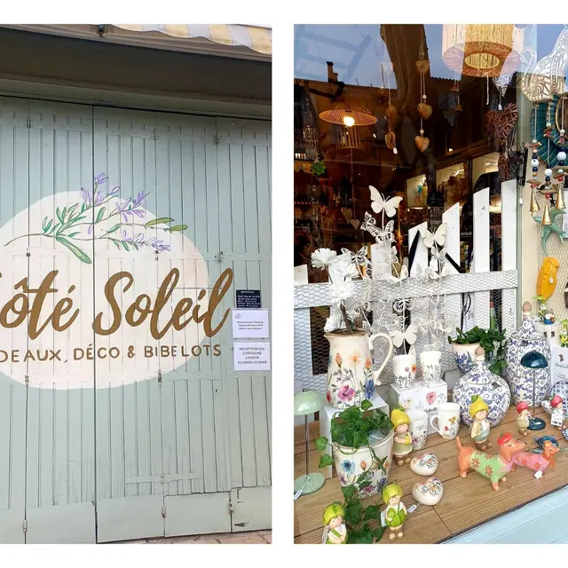 Côté Soleil - Vitrine