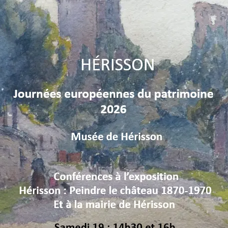 Conférences au Musée de Hérisson