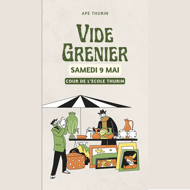 Vide-greniers de l'APE de Thurin_Thônes