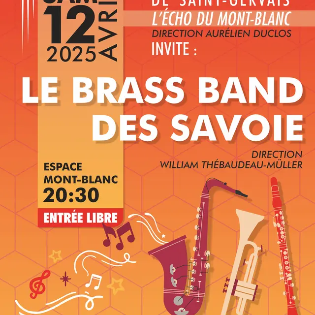 Les 175 ans de l'Harmonie Municipale - Concert de Gala du Brass Band des Savoie_Saint-Gervais-les-Bains