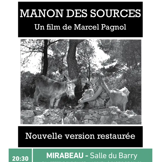 La Tournée du Cigalon  à Mirabeau : MANON DES SOURCES_Mirabeau