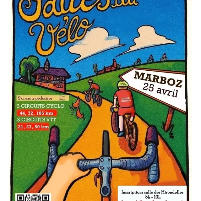 FAITES DU VÉLO ! Randonnée du Cyclo Marbozien