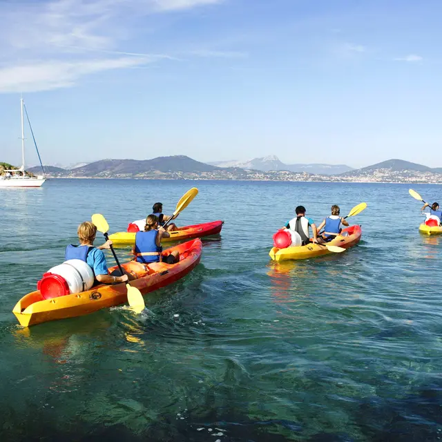 location de kayak la madrague Giens