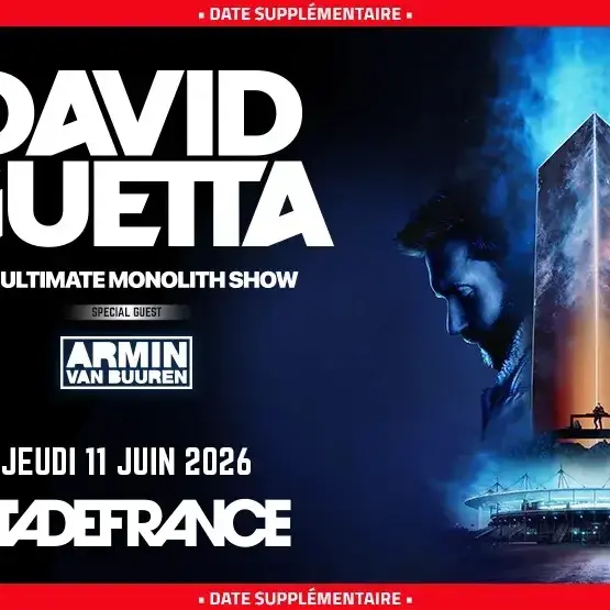 Concert de David Guetta au Stade de France
