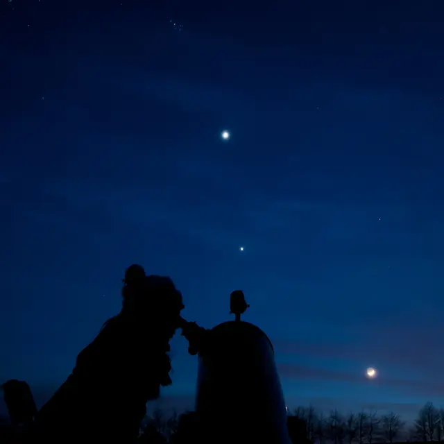 Observation du ciel - Rêves de Gosse_La Toussuire