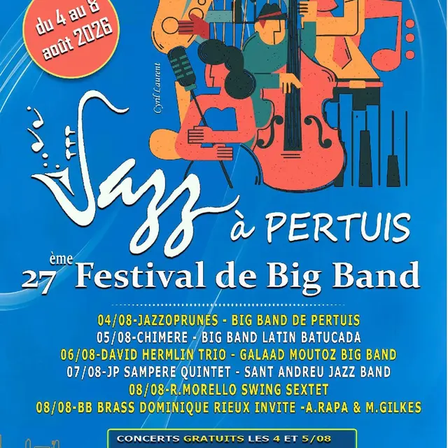 27 ème festival du Big Band_Pertuis