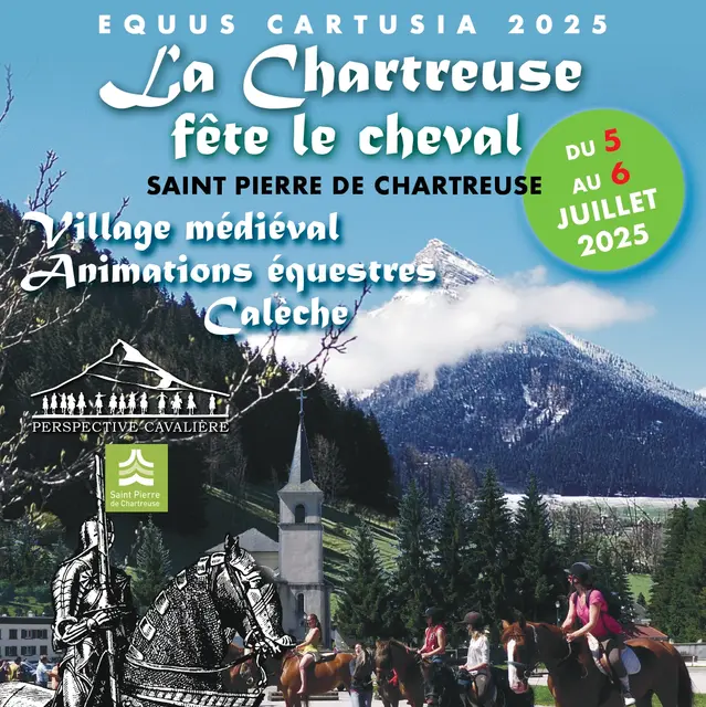 Saint Pierre de Chartreuse, fête le cheval : Village médiévale_Saint-Pierre-de-Chartreuse