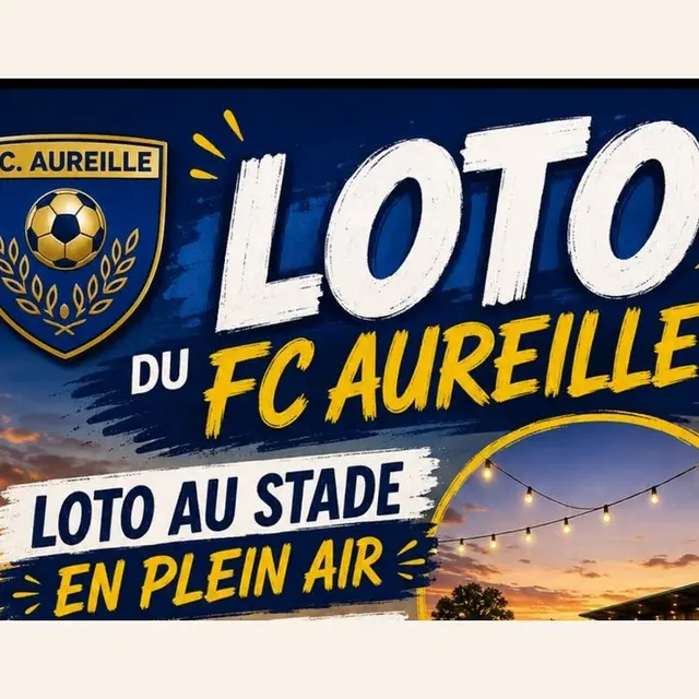 Loto du Football Club Aureillois à Aureille 05.09.26