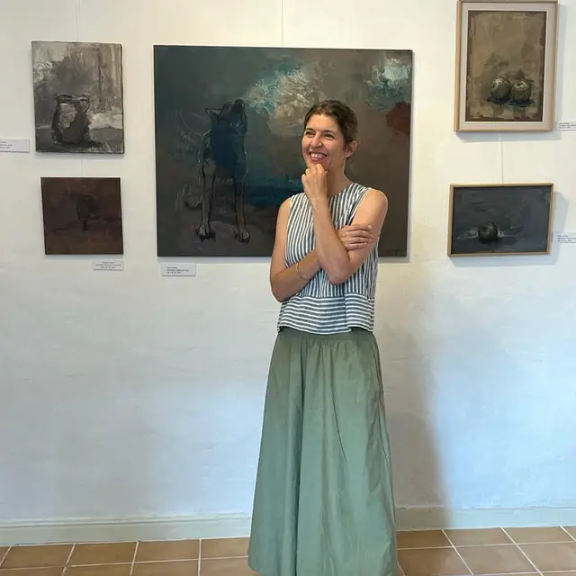 Lucie Geffré à la Fourmi le 22 juillet dernier.