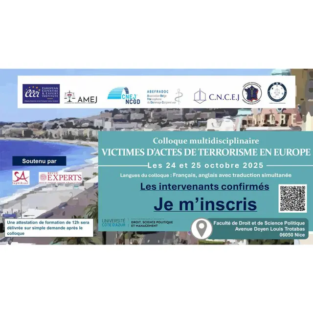 Colloque de Nice sur la prise en charge des victimes du terrorisme_Nice