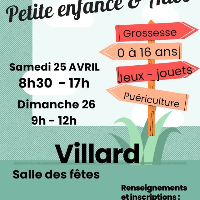 Bourse Petite Enfance Printemps / Eté_Villard
