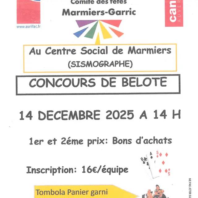 Concours de Belote_Aurillac