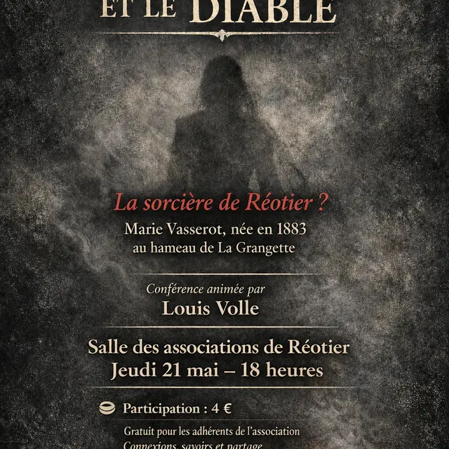 Conférence  sur « La mort, Dieu et le diable »_Réotier