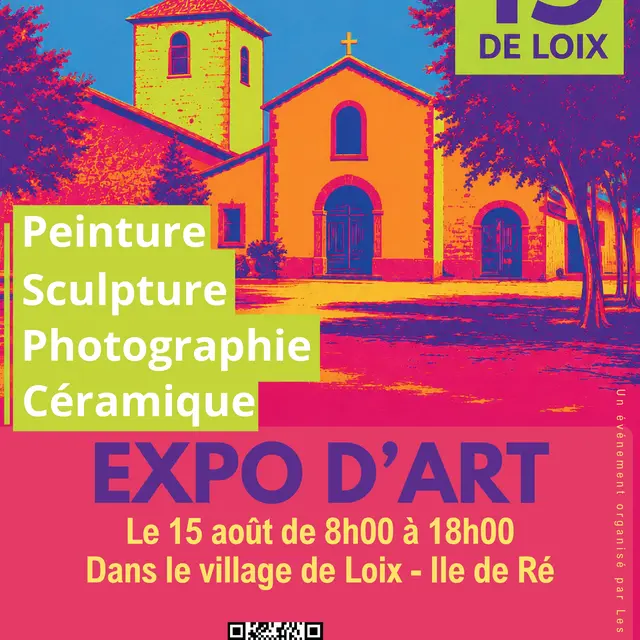 Expo d'art : peinture, sculpture, photographie, céramique_Loix