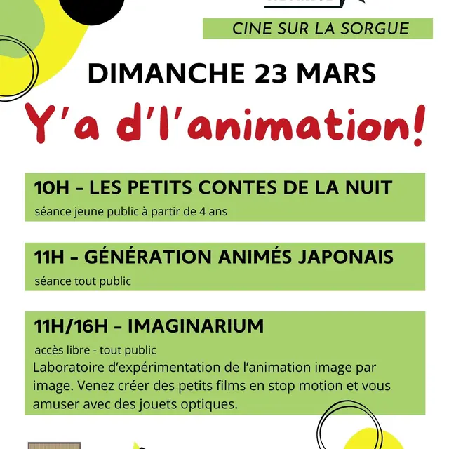 Affiche Fête du court métrage