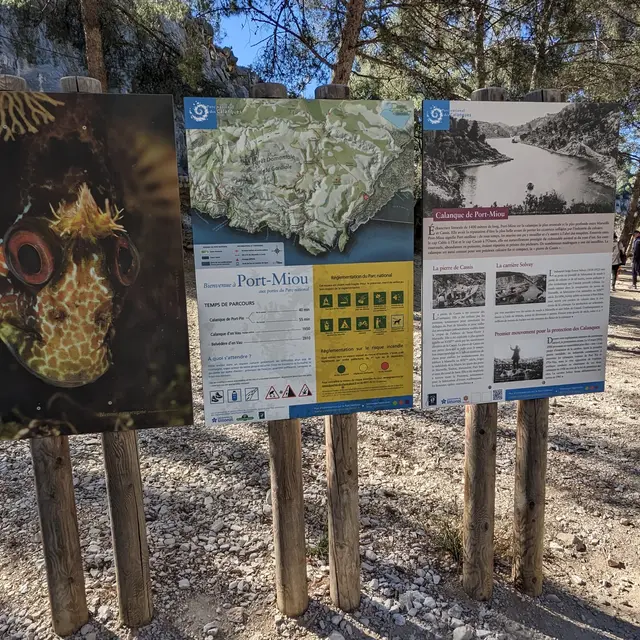 Panneau Port-Miou