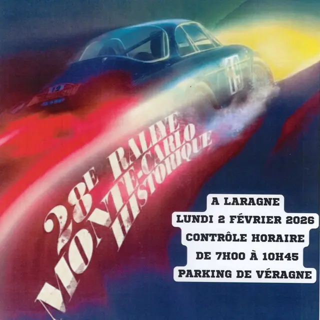 Rallye Monte Carlo Historique - contrôle horaire_Laragne-Montéglin