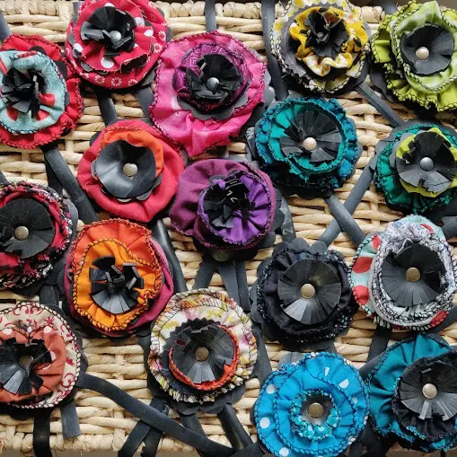 Atelier : fabrication d’une broche ou fleur de botte_Chambéry