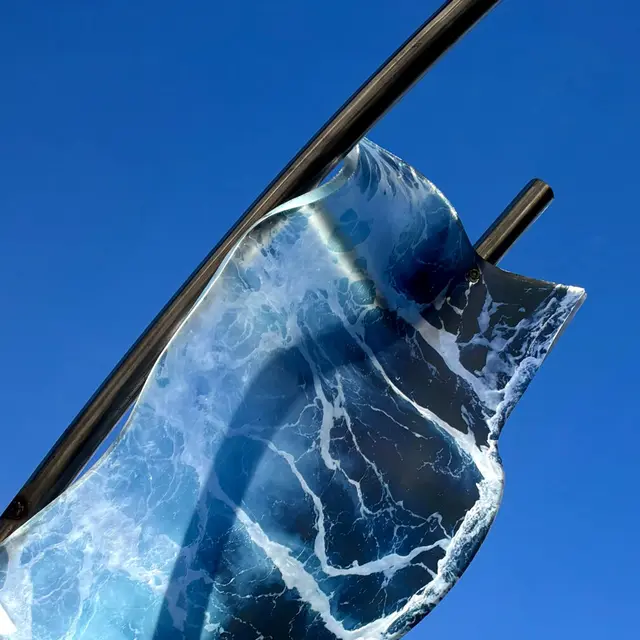 Sculptures monumentales « Le sel de nos peaux »_Bandol