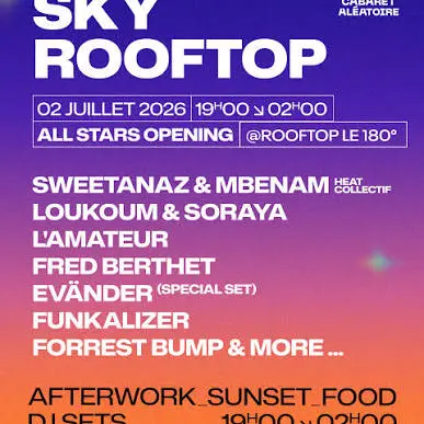 Sky rooftop by Cabaret aléatoire_Marseille