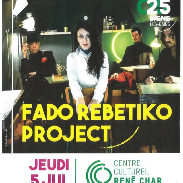 Concert: Fado Rebetiko Project_Digne-les-Bains