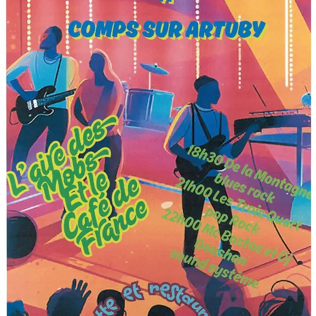 Fête de la musique des commerçants_Comps-sur-Artuby